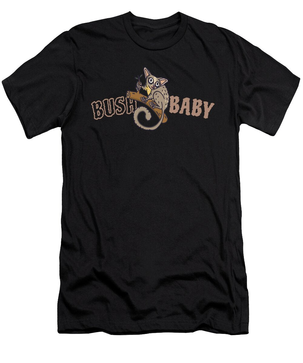 1 Bush Baby Galagos Monkey Mooon T-Shirt