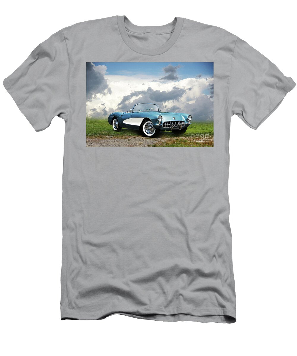 1956 Chevrolet C1 Corvette Convertible Dave Koontz T-Shirt