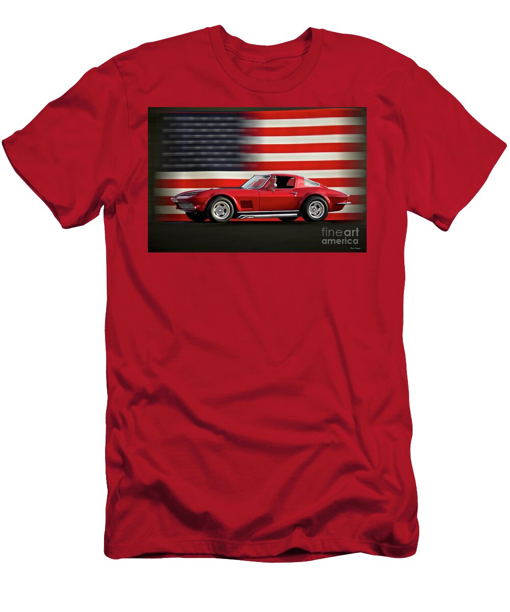 2 1967 Corvette Stingray Dave Koontz T-Shirt