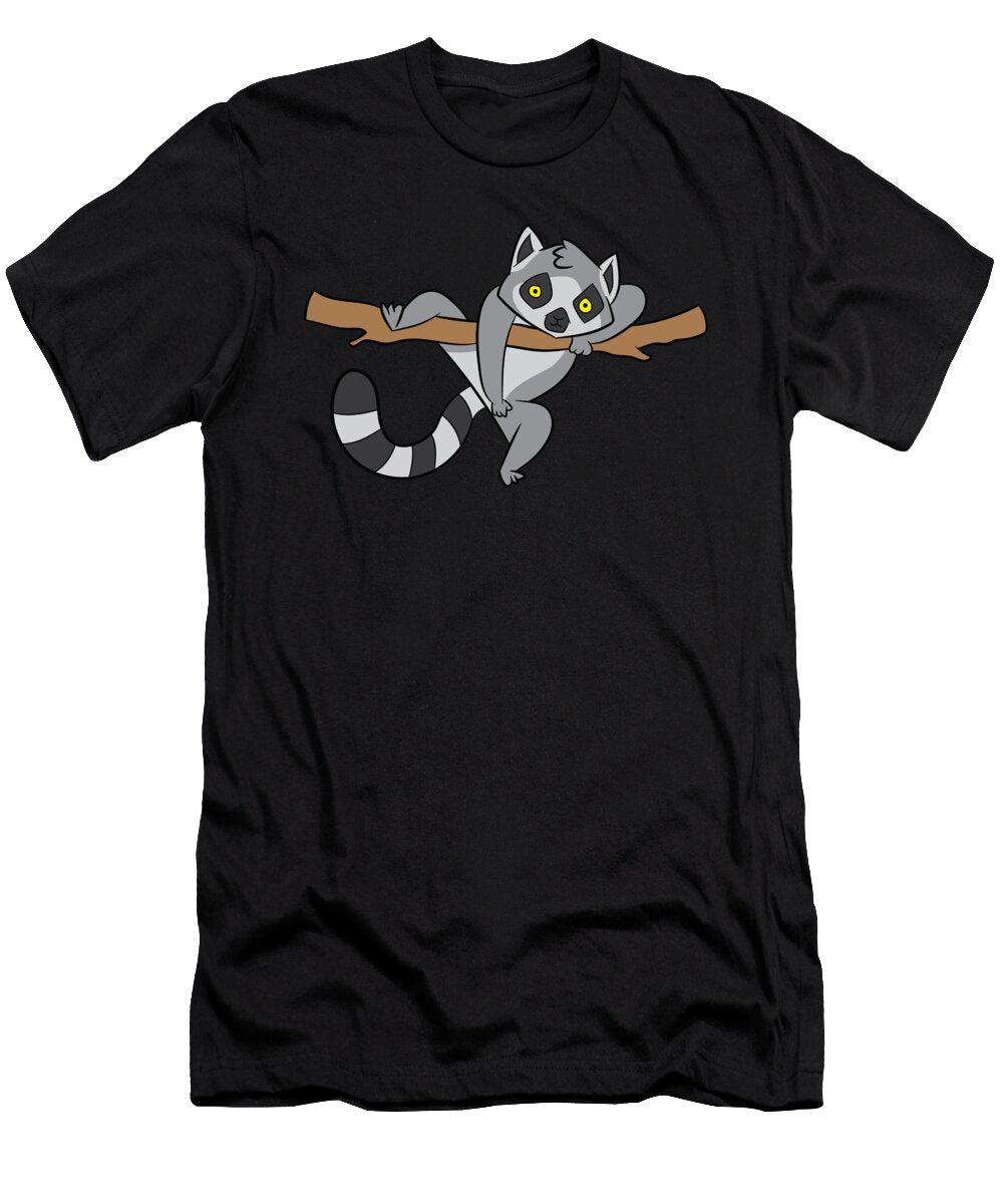 2 Cute Lemur Animal Kids Lemurs Eq Designs T-Shirt