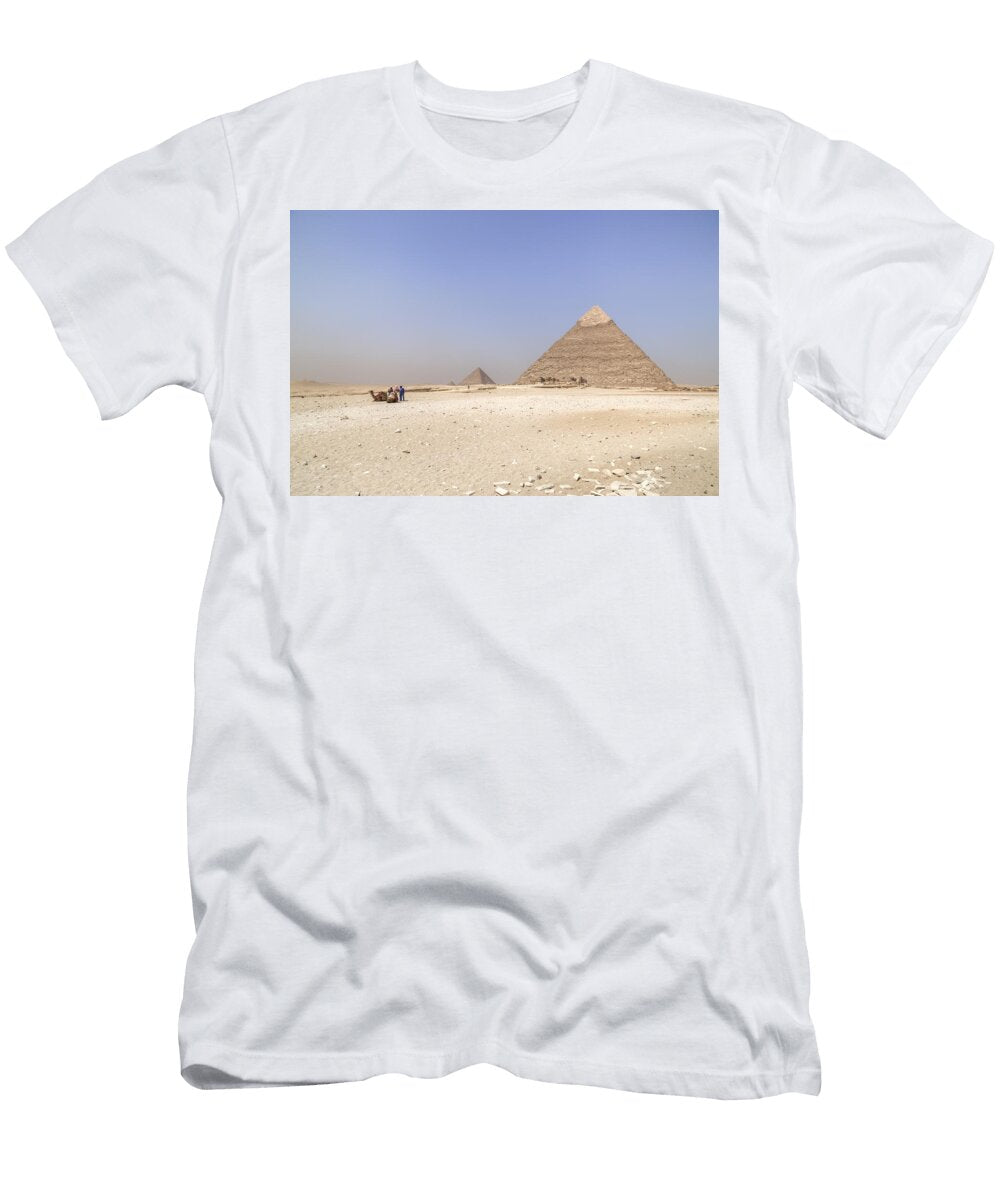 3 Great Pyramids of Giza Egypt Joana Kruse T-Shirt