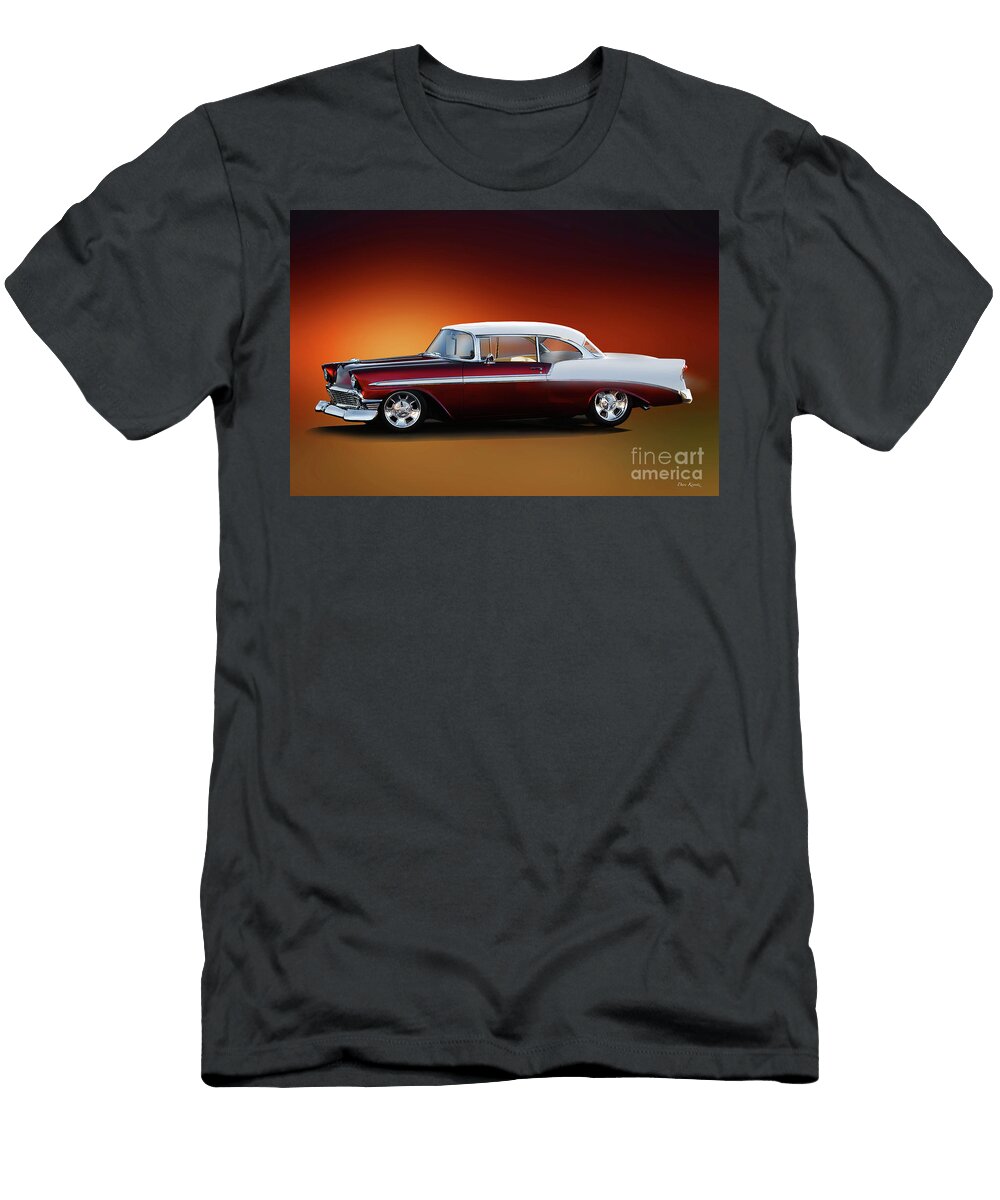 9 1956 Chevrolet Bel Air Dave Koontz T-Shirt