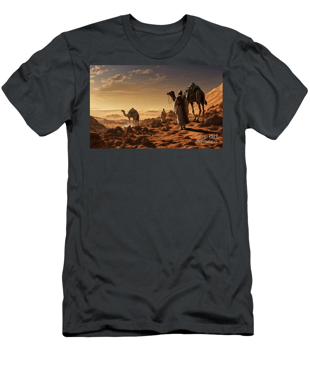 Bedouins in Western Sahara Peter Awax T-Shirt