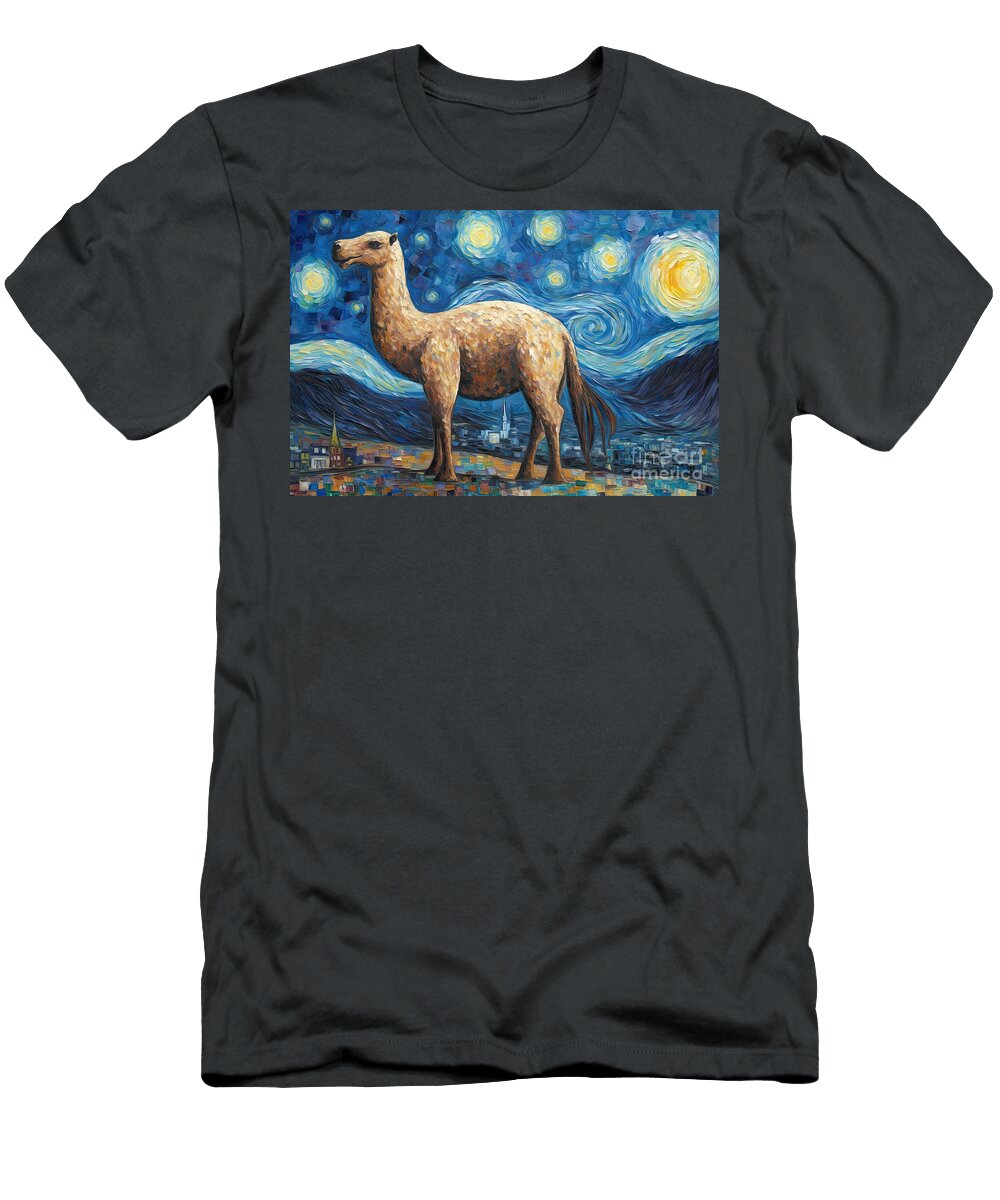 Camel Starry Night N Akkash T-Shirt