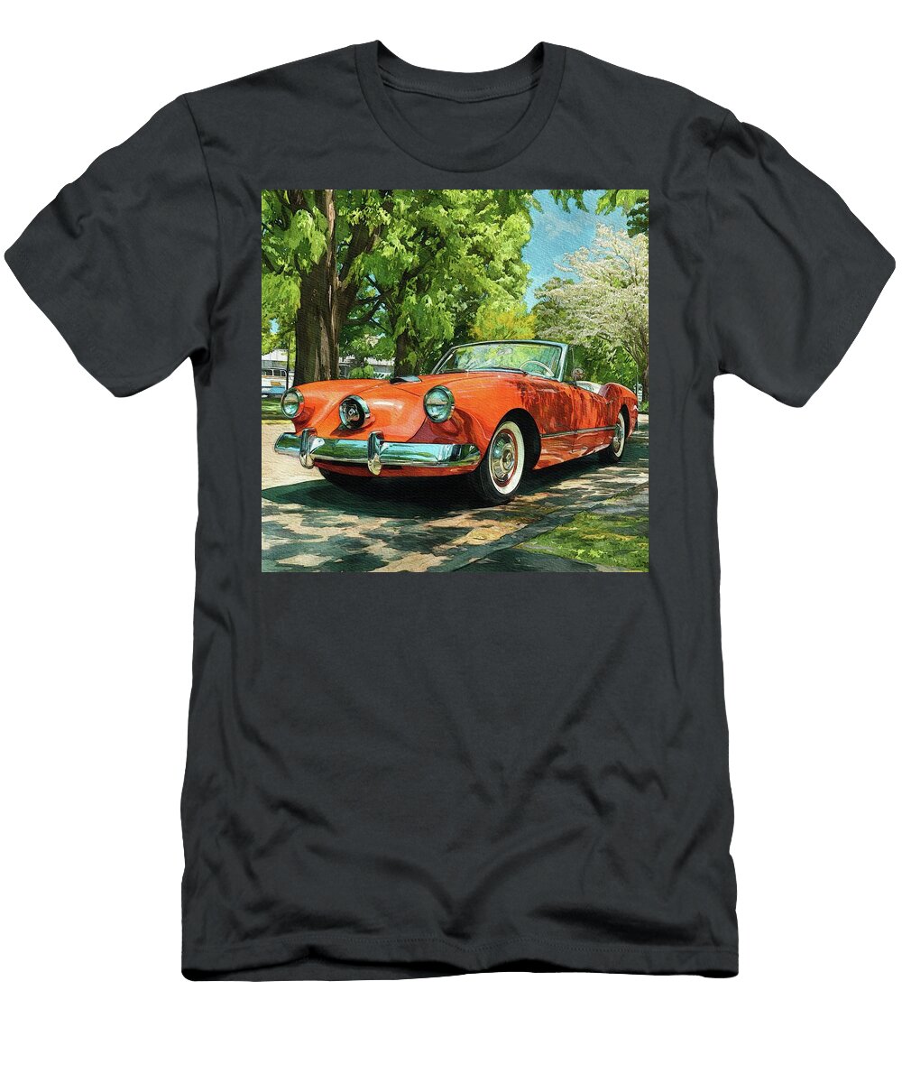Classic Red Kaiser Darrin Frank Knight T-Shirt