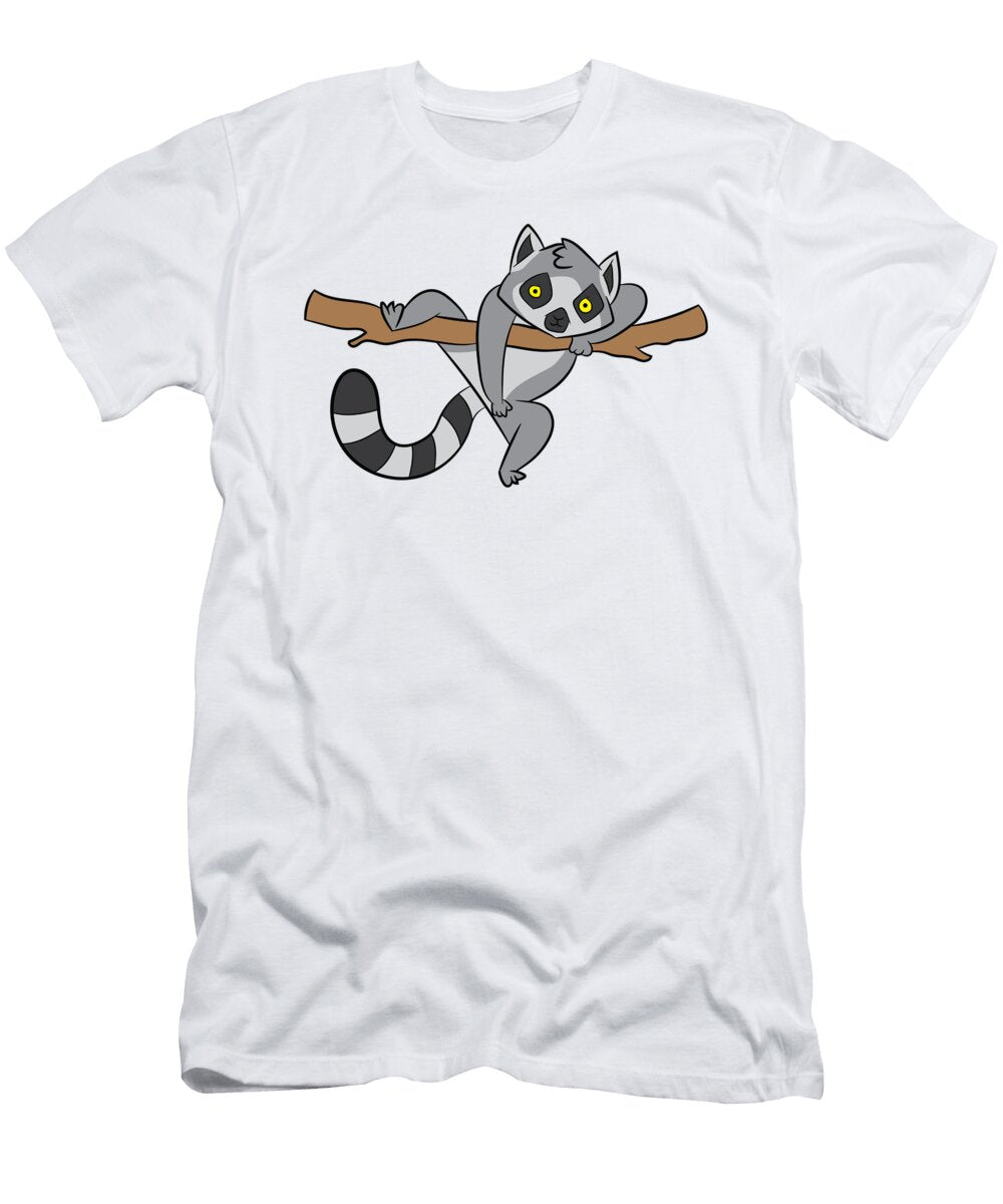 Cute Lemur Animal Kids Lemurs Eq Designs T-Shirt