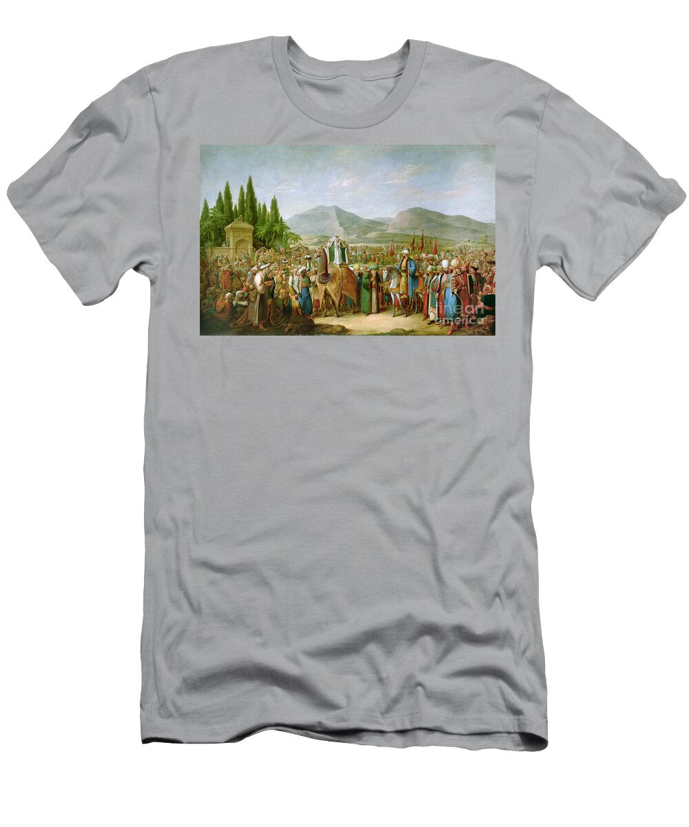 Emir Bechir Shihab Ii Ruler of the Lebanon Rendering Homage to Ibrahim Pasha Before St Jean Dacre in 1831 Georg Emanuel Opitz T-Shirt