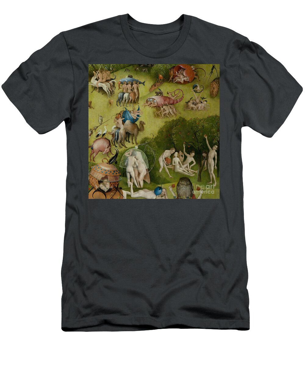 Garden of Earthly Delights Detail Hieronymus Bosch T-Shirt