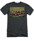Hyena and Vultures Battle Over the Carcass Rolf Jacobson T-Shirt