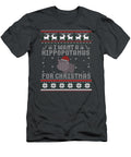I Want a Hippopotamus for Christmas Hippo Ugly Sweater Amber Rhaia T-Shirt