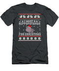 I Want a Hippopotamus for Christmas Hippo Ugly Sweater Mawin Lillia T-Shirt