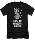 Just a Boy Who Loves Lemurs Love Lemurs Eq Designs T-Shirt