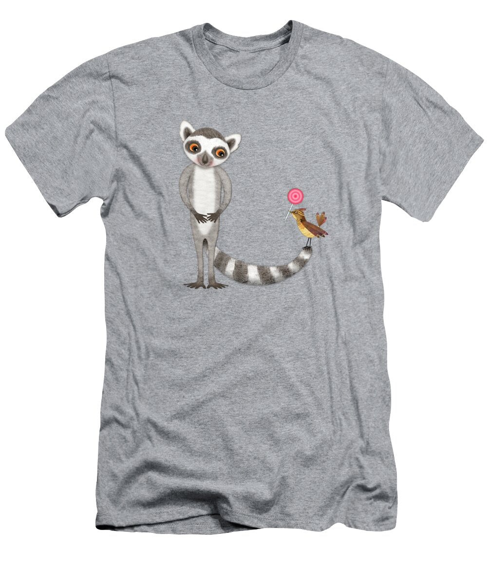 L Is for Lemur Lark and Lollipop Valerie Drake Lesiak T-Shirt