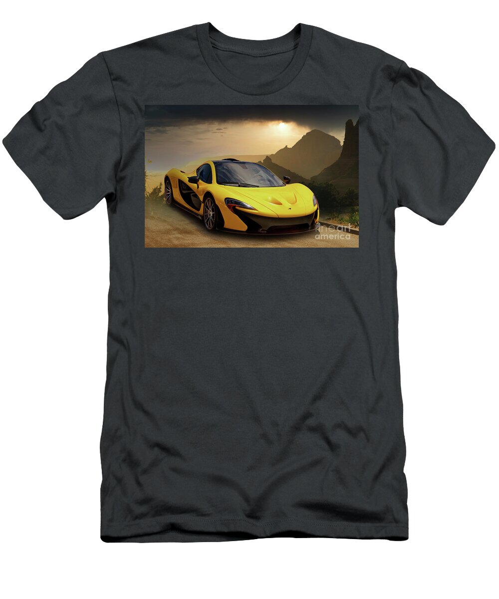 Mclaren P1 Exotic Sports Car Dave Koontz T-Shirt