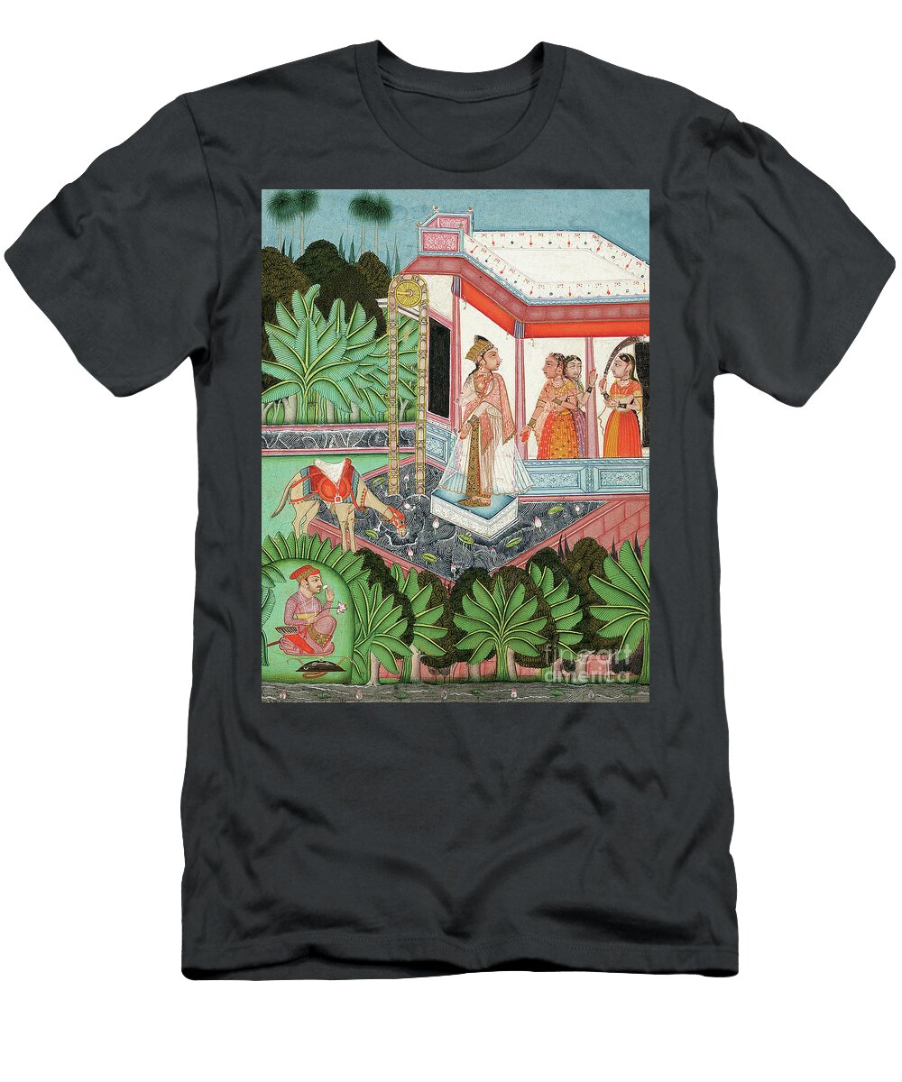 The Elopement of Dhola and Maru Bundi Indian School T-Shirt