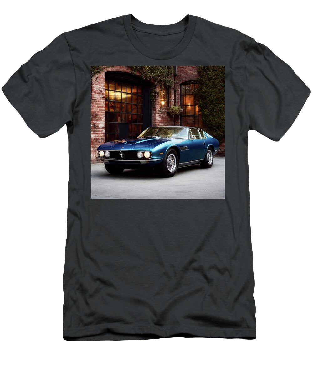 Vintage Maserati Ghibli Esoterica Art Agency T-Shirt