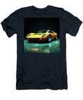 Vintage Yellow Lamborghini Miura Esoterica Art Agency T-Shirt
