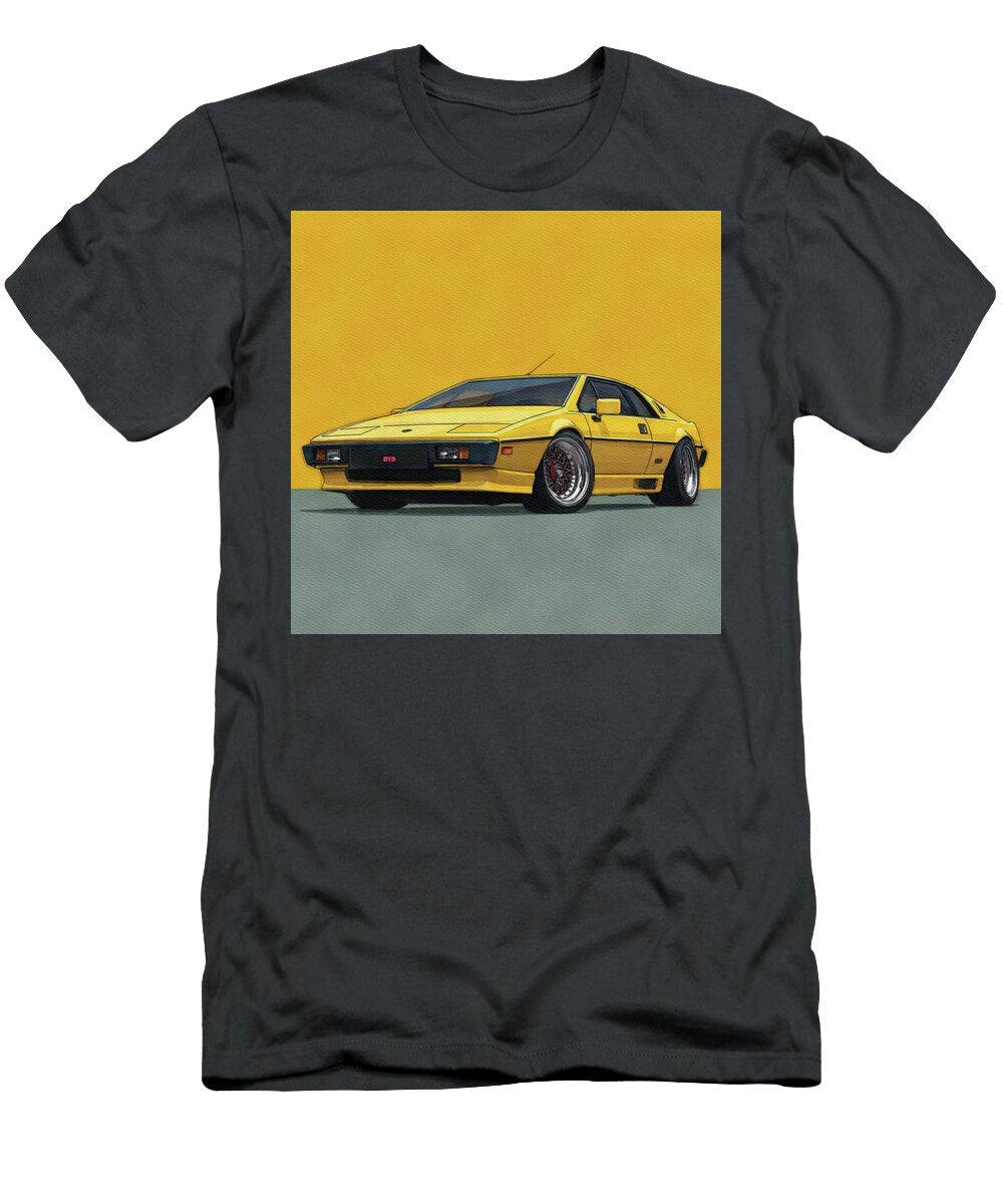 Vintage Yellow Lotus Esprit Abel Bold T-Shirt